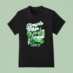 Simple Plan Zurich Ch September Concer T Shirt