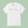 Simply Red Handwritten Logo T Shirt