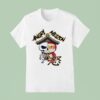 Skeleton Angry Meizon Halloween T Shirt