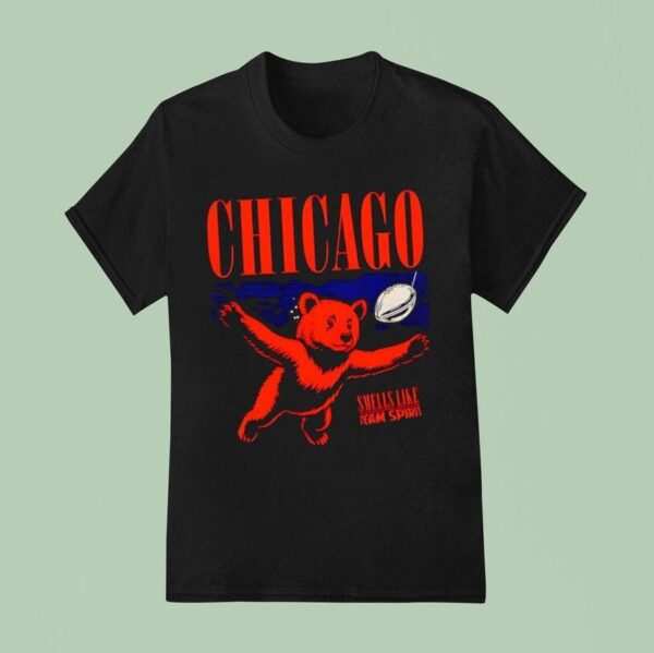 Smells Like Team Spirit Chicago Bear T Shirt