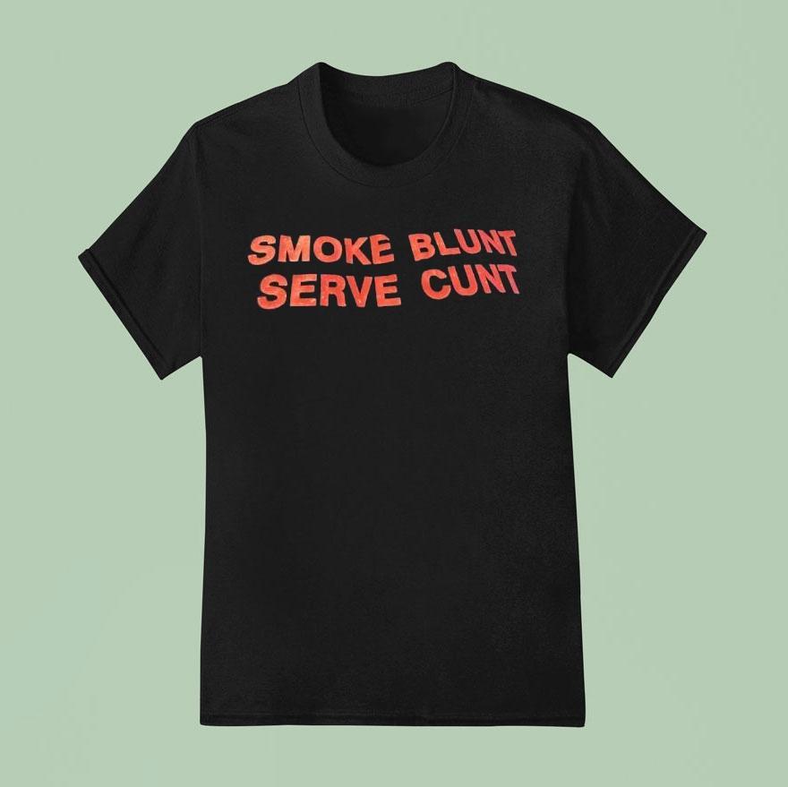 Smoke Blunt Serve Cun T Shirt