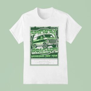 Smokey Brights Dashboard Heat Tour Oct Renaul T Shirt