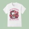 Snoopy The Peanuts In October We Wear Pink Breast Cancer Awareness Pumpkin Halloween T Shirt