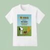 Snoopy The Peanuts Listening Party Tickets Oct T Shirt