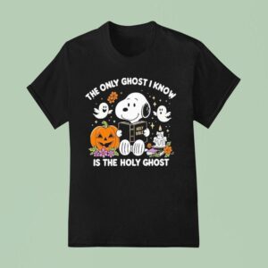 Snoopy The Peanuts The Holy Ghost I Know Is The Holy Ghost Halloween T Shirt
