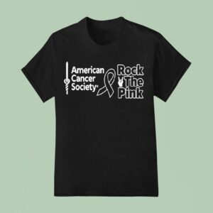 Spafford The American Cancer Society Rock The Pink T Shirt