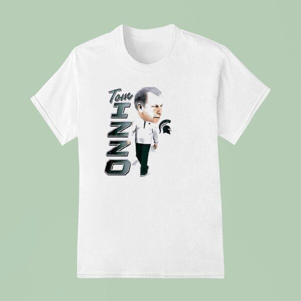 Spartan Michigan State Tom Izzo Coach Fearless Caricature T Shirt