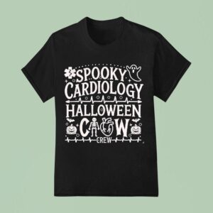 Spooky Cardiology Halloween Crew T Shirt
