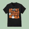 Spooky Tacular Husky Mama Halloween Ghos T Shirt