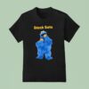 Stack Sats Cookie Monster Bitcoin T Shirt
