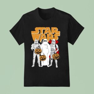 Star Wars Trio Costumes Halloween Logo T Shirt