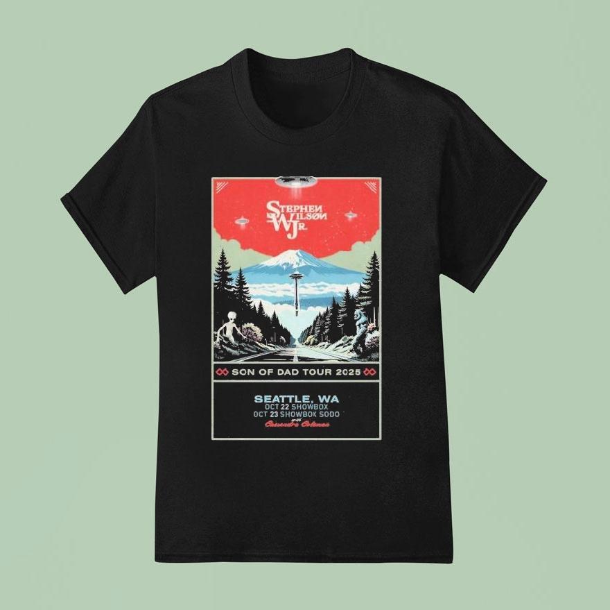 Stephen Wilson Jr Oct    In Seattle Wa T Shirt