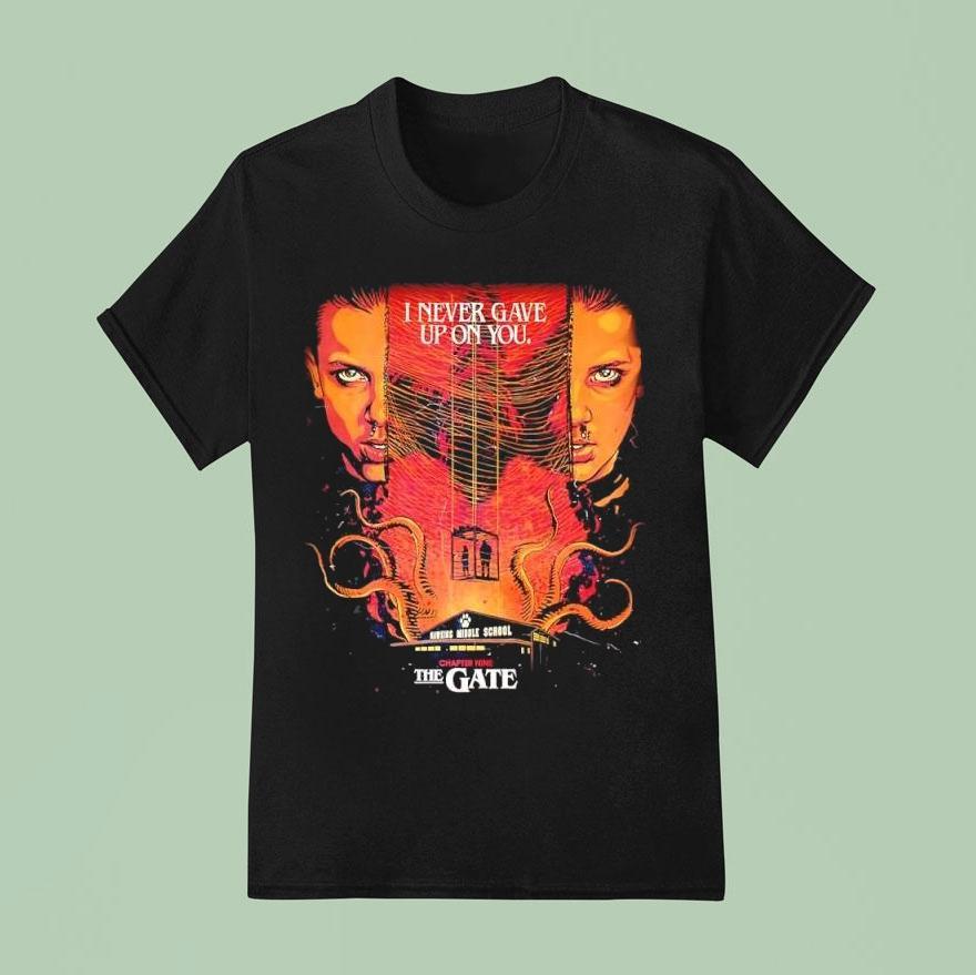Stranger Things Season X Butcher Billy The Gate I Nener Gave Upon You T Shirt