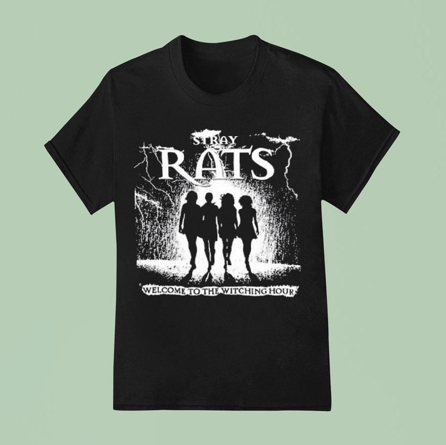 Stray Rats Welcome To The Witching Hour T Shirt