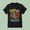 Strung Out Year Anniversary Tour Blueprint Of The Fall Skeleton T Shirt