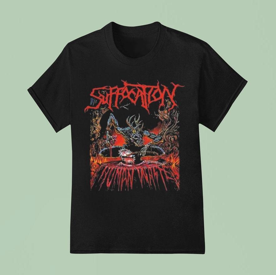 Suffocation Human Waste T Shirt