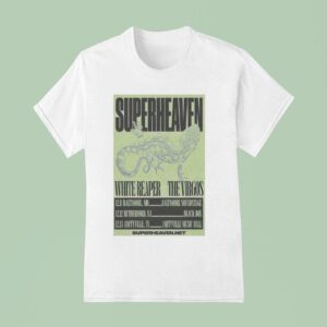 Superheaven White Reaper The Virgos Tour December T Shirt