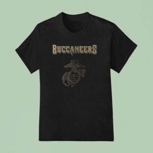 Tampa Bay Buccaneers X United States Marine Corps First In Last Ou T Shirt