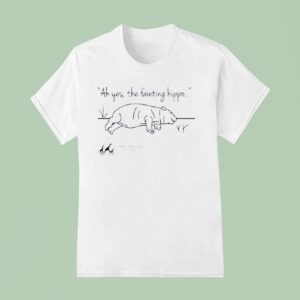 Tanganyika Wildlife Park Ah Yes Fainting Hippo T Shirt