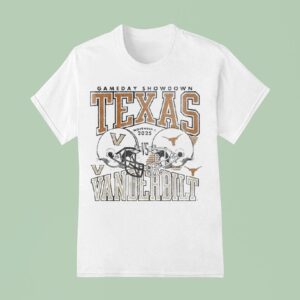 Texas Longhorns Vs Vanderbilt Commodores Gameday Showdown T Shirt