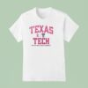 Texas Tech Breast Cancer Awareness Month Logo T Shirt