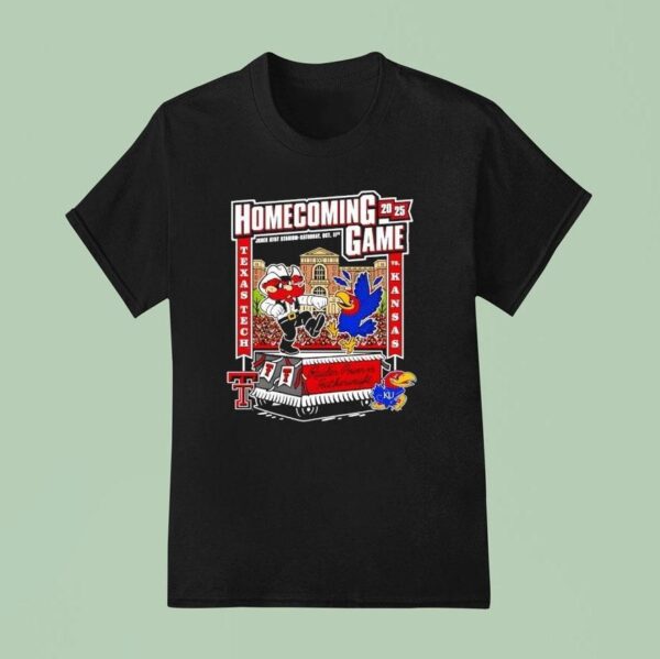 Texas Tech Raider Power Vs Kansas Featherweight Homecoming Gameday T Shirt