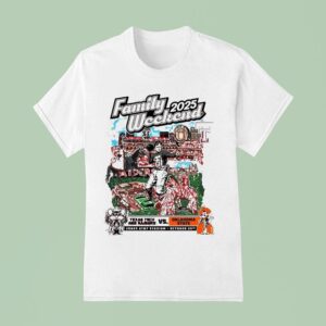 Texas Tech Red Raiders Vs Oklahoma State Cowboys Wreck Em Tech Family Day Gameday Weekend T Shirt