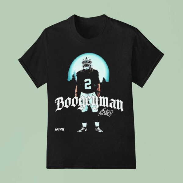 The Boogeyman Jalen Hurts Nfl Player Signature T Shirt