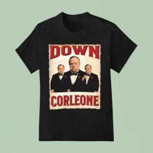The Godfather Down Corleone T Shirt