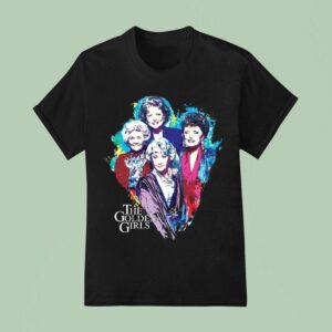 The Golden Girls Paint Splatter Group T Shirt