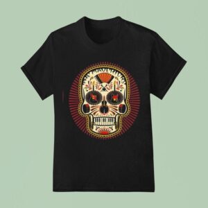 The Mavericks Skull Rays Raglan T Shirt
