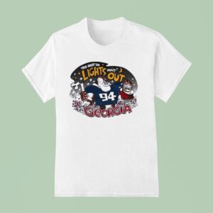 The Night The Lights Went Out Auburn Tigers Vs Georgia Bulldogs T Shirt