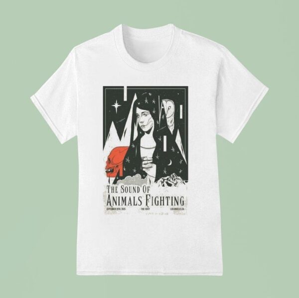 The Sound Of Animals Fighting Tour Los Angeles Ca T Shirt