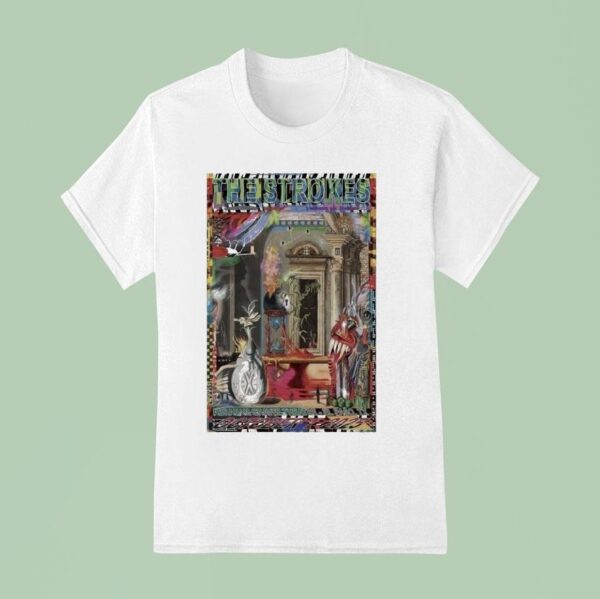 The Strokes October Abraham Chavez Theatre El Paso Tx T Shirt