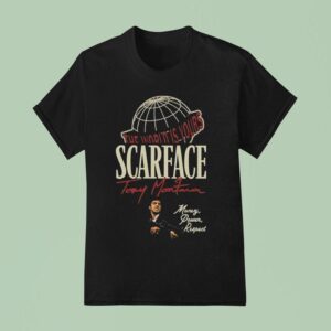 The World Is Yours Scarface Tony Montana T Shirt