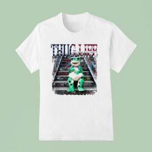Thug Life Portland Frog Protes T Shirt