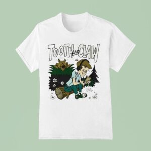 Tooth And Claw Podcast Don T Look Behind You T Shirt