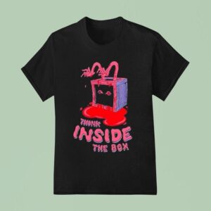 Topatoco Think Inside The Box Black T Shirt