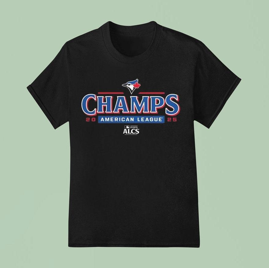 Toronto Blue Jays American League Champions Bloop Single Roster T Shirt