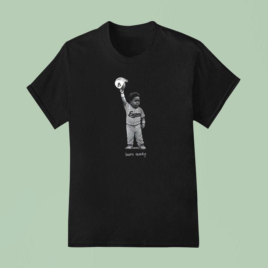 Toronto Blue Jays Born Ready Logo Vintage T Shirt