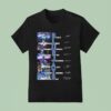 Toronto Blue Jays Name Players Signatures T Shirt