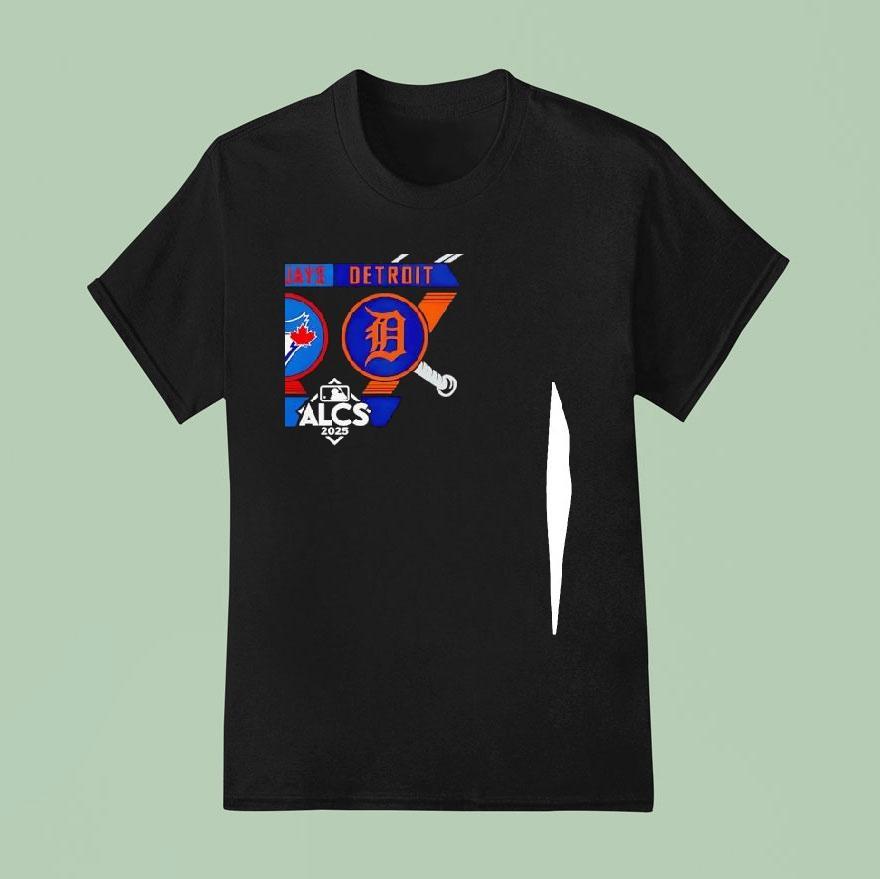 Toronto Blue Jays Vs Detroit Tigers American League Championship Postseason  T Shirt