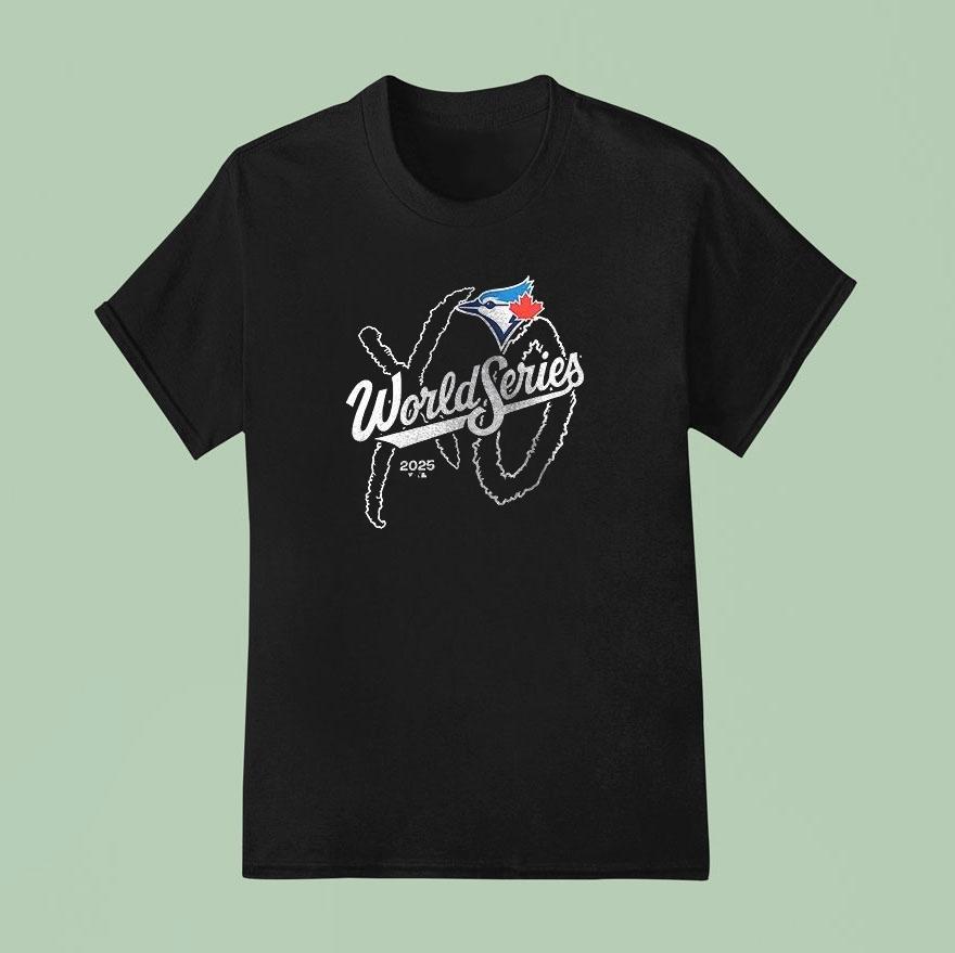 Toronto Blue Jays X The Weeknd World Series Xo Logo T Shirt