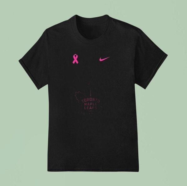 Toronto Maple Leafs Breast Cancer Awareness T Shirt