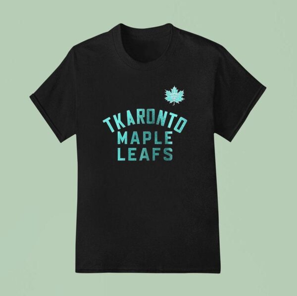 Toronto Tkaronto Maple Leafs Indigenous Heritage Logo T Shirt