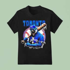 Trendy Toronto Blue Jays Horror Mashup Halloween T Shirt