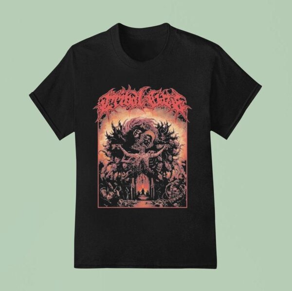 Tribal Gaze Necro Christus T Shirt