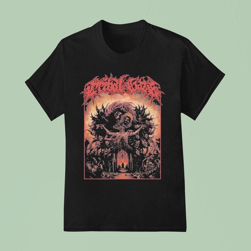 Tribal Gaze Necro Christus T Shirt