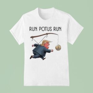 Trump Nobel Peace Prize Run Potus Run T Shirt