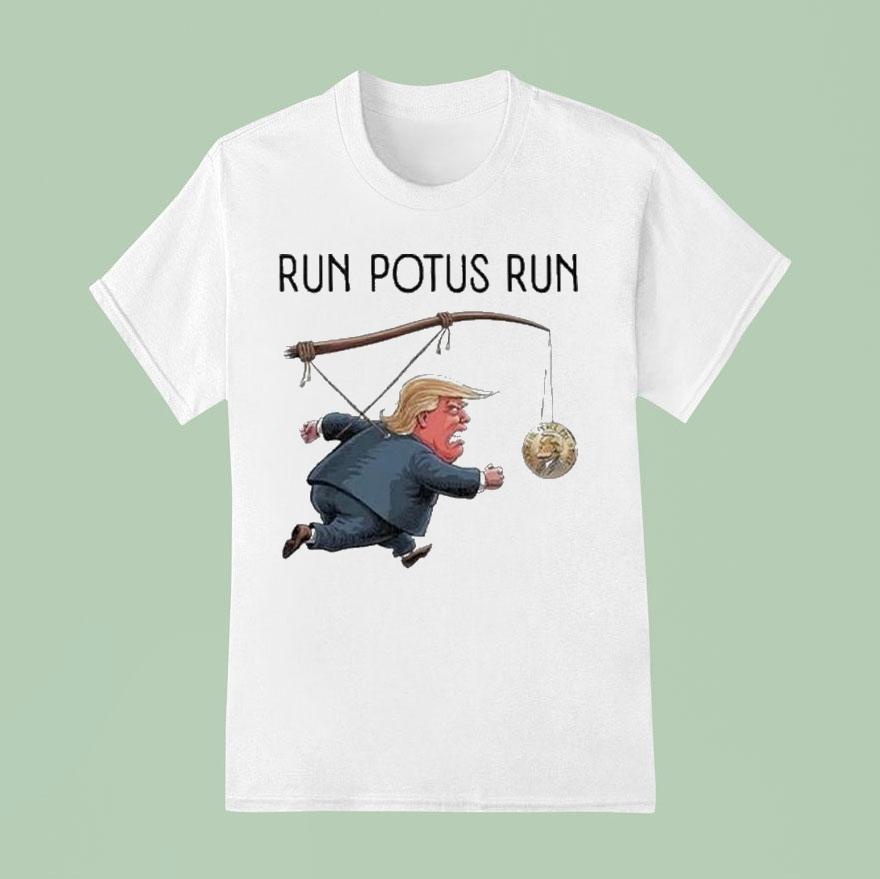 Trump Nobel Peace Prize Run Potus Run T Shirt